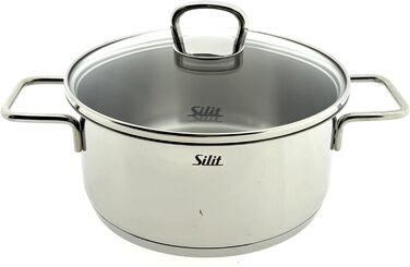 Набір каструль зі скляними кришками, 6 предмети Alicante Silit