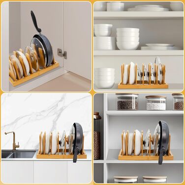 Підставки для посуду з бамбука MinBoo