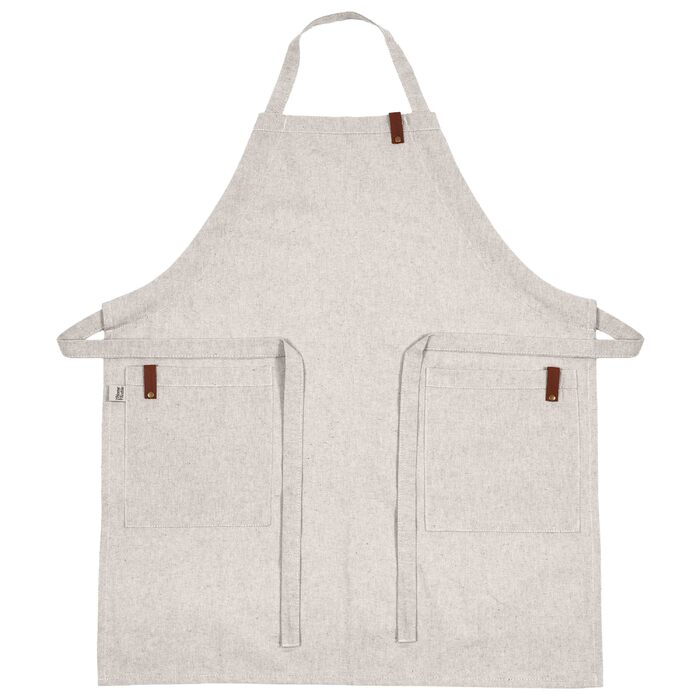 ARDESTO Фартук Oliver, 100% хлопок, серый светлый