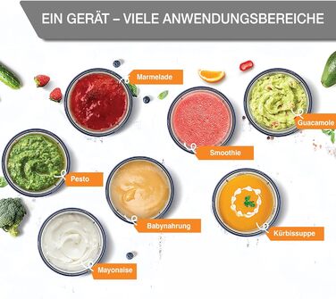 Погружной блендер LIFETIME мощностью 1000 Вт - с измельчителем, венчиком и мерным стаканом Набор электрических ручных блендеров из нержавеющей стали с мешалкой Блендер Блендер Блендер Блендер Кухонная техника