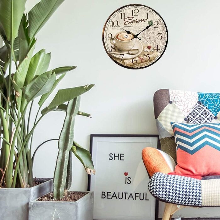 Настінний кухонний годинник 30 см YOAI