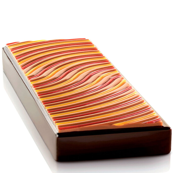 KIT CANTO DELLA SIRENA Форма силіконова 1 шт + форма пластикова+ коврік силіконовий, 300x100 mm, h36