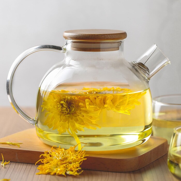 Чайник для заварювання 800 мл зі сталевим фільтром Fissman