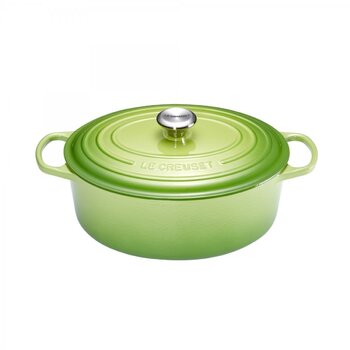Гусятница / жаровня 31 см, салатовий Le Creuset