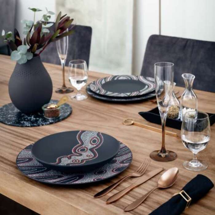 Підставкова тарілка з декором 27 см Rock Manufacture Villeroy & Boch