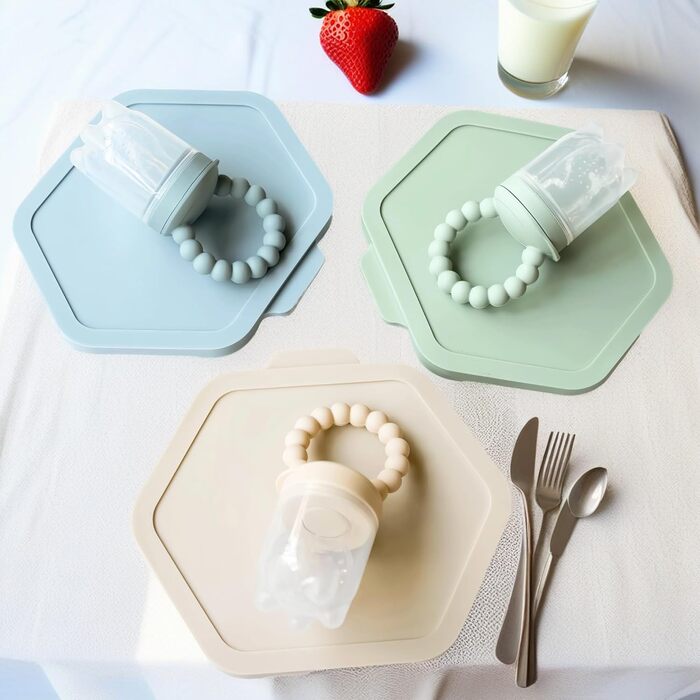 Силіконовий ніблер для дітей синій Cutties and Giggles