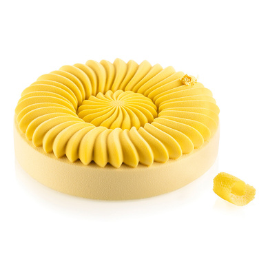 CROWN HONORÉ 270 Форма силіконова Ø177 h17,7 мм - Ø 68,5 h13,4 мм (240 мл - 33 мл)