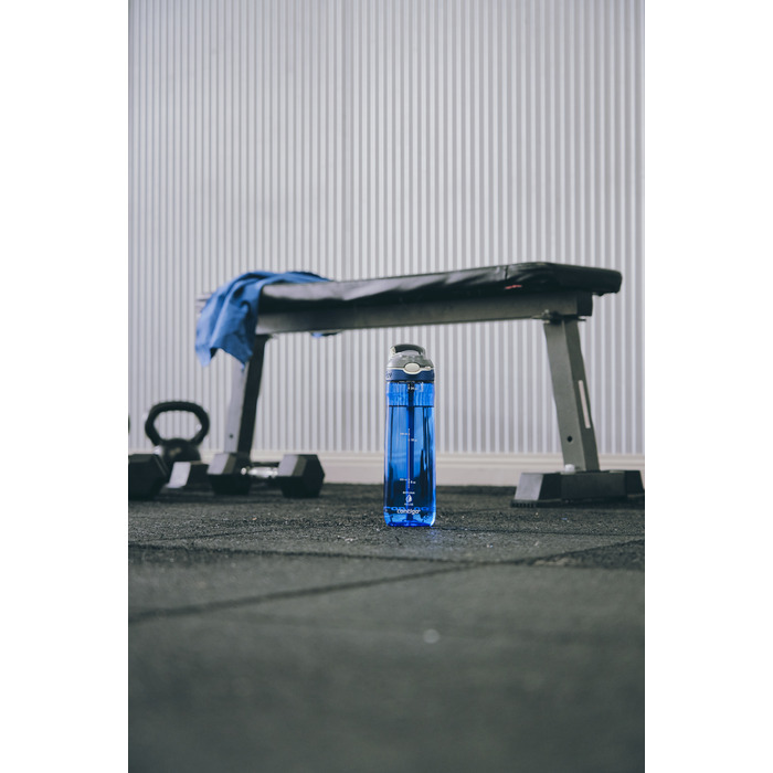 Бутылка для воды спортивная 720 мл, синий 2191379 Ashland Contigo