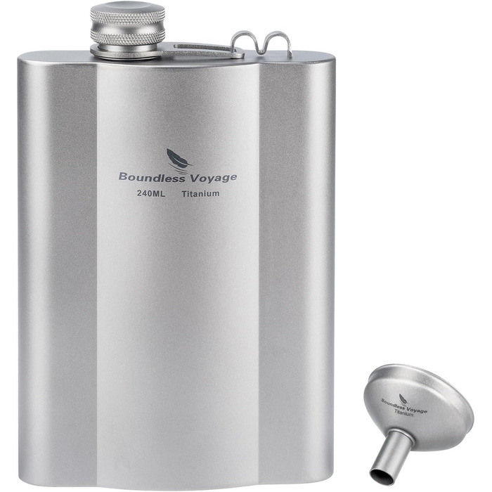 Ультралегка маленька колба для лікеру 240 мл. iBasingo