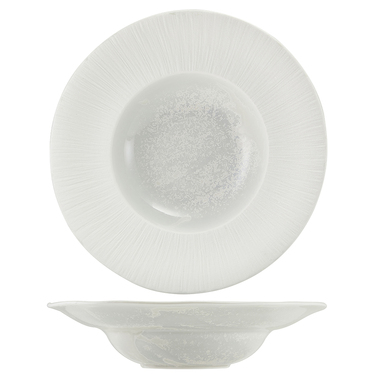 Тарілка для пасти 28 см, Incise Porcelain Lucine, GenWare