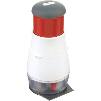 Класична овочерізка Zyliss E910012 Zig Zig, пластик/нержавіюча сталь, білий/червоний, цибулярізка, овочерізка, універсальний подрібнювач, можна мити в посудомийній машині, гарантія 5 років (подрібнювач овочів)