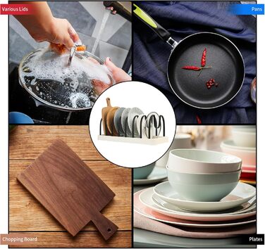 Тримач для кришок каструль, тарілок та дощок обробних QJKEJI