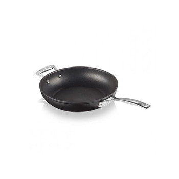 Сковорода з допоміжною ручкою глибока 29,1 см Чорна Le Creuset