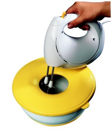 Миска для змішування 3,2 л із захисною кришкою для міксера Back - Helfer Dr. Oetker