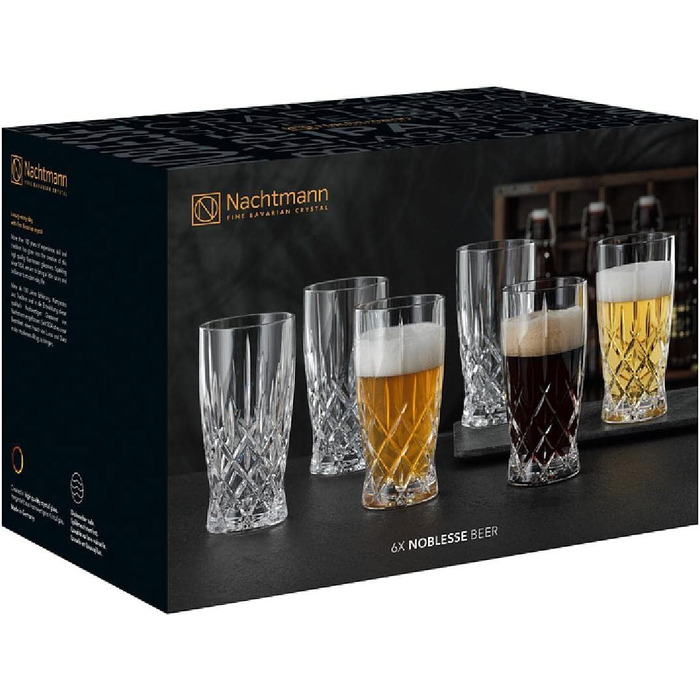 Набір пивних келихів 0,35 л, 6 предметів, Noblesse Nachtmann