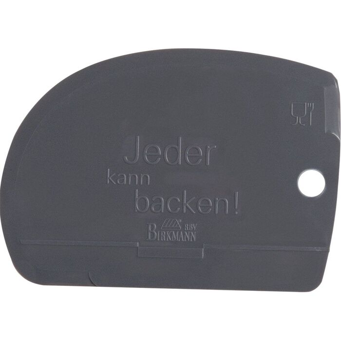 Скребок для тіста, 5 x 3 x 2 см, сірий, Easy Baking RBV Birkmann
