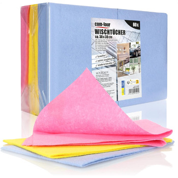 Серветки для прибирання кухні 60 шт 30 x 38 см com-four