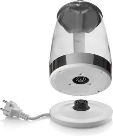 Gorenje Електрочайник 1.7л, 2,200 Вт, strix контроль, скло, білий