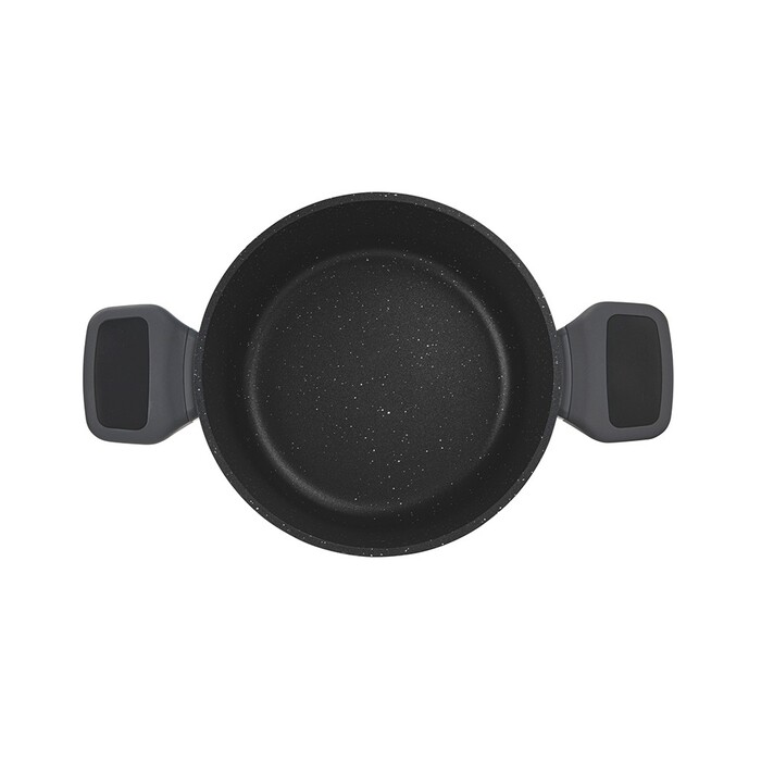 Кастрюля со стеклянной крышкой 20 см 2,7л TITANIUM PRO Fissman