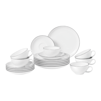 Чайний сервіз на 18 предметів B Black Line Lido Seltmann Weiden