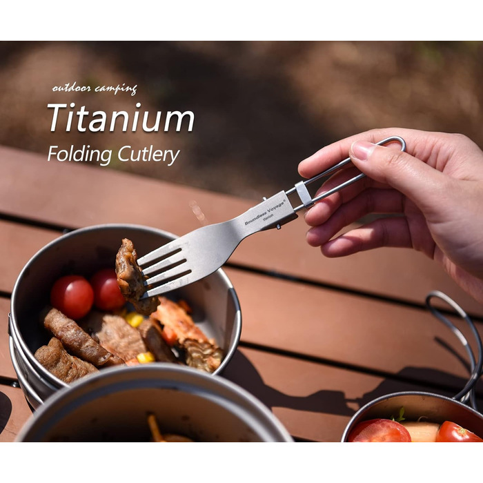 Набір столових приборів для подорожей Ti1026T Boundless Voyage