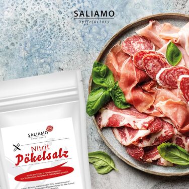 Соль нитритная 900 г для производства колбас Saliamo