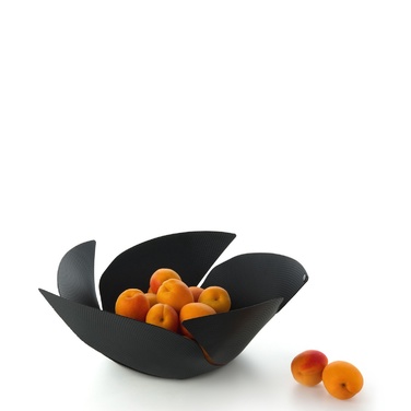Чаша для фруктів 29х11,6 см чорна Twist again Alessi