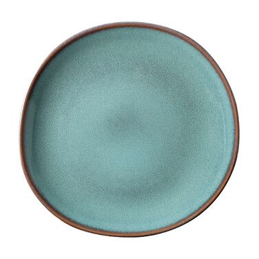 Тарілка для сніданку 23 см бежева / Бірюзова Lave Villeroy & Boch