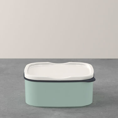 Ланч-бокс 13x10x6 см, білий / м'ятний ToGo&ToStay Villeroy & Boch