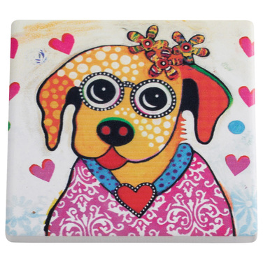 Подставка под кружку Maxwell & Williams Posey SMILE, керамика, 9,5 х 9,5 см