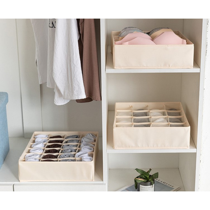 Коробка-органайзер для зберігання нижньої білизни, на 16 комірок Vialex