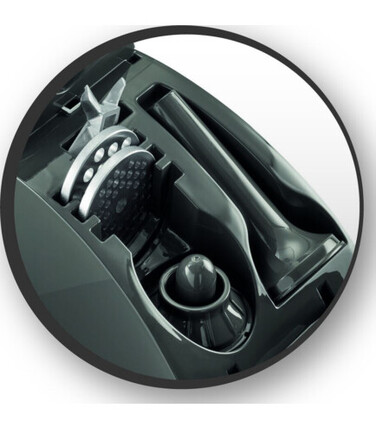 М'ясорубка 2000 Вт з насадкою для ковбас пластик/метал HVB Plus Tefal