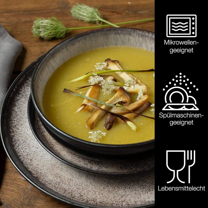 Набір тарілок на 6 персон, 18 предметів, Gourmet Moritz & Moritz