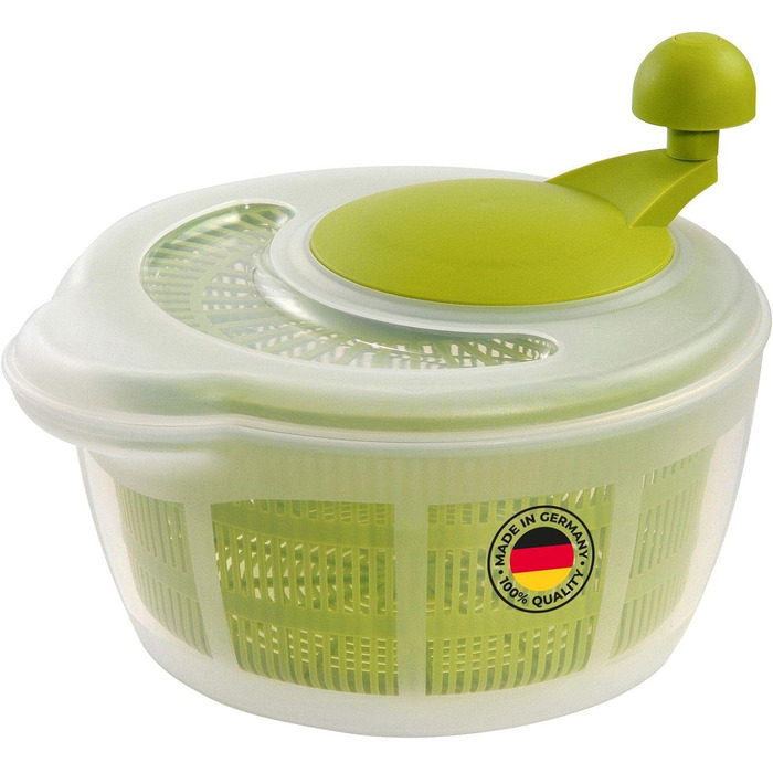 Спінер для салату, об'єм 5 л, ø 26 см, пластик, яблучно-зелений Westmark