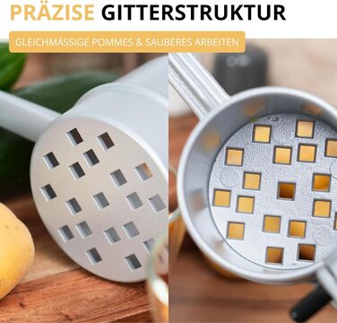 Прес для картоплі фрі, 41 см сріблястий Westmark