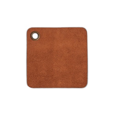 Прихватка 20х20 см кожанная, набор 2 предмета, Burnhard
