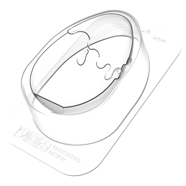 DRIPPY Набір форм для шоколаду 'яйце з краплями' (2 шт) 58x120xh162 мм (500 мл х 2)