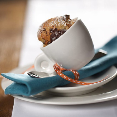 Чашка для еспрессо з блюдцем, порцеляна 70 мл Maxwell & Williams WHITE BASICS ROUND