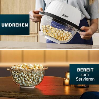 Потужність 500 Вт, без BPA, компактний дизайн, з 10 паличками та мірною ложкою, деталі, що можна мити в посудомийній машині, нековзні ніжки, простий у використанні, 292990 (з мискою, з мискою)