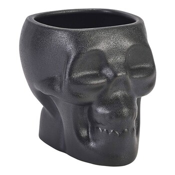 Кружка - череп Тікі 800 мл, чорна, GenWare