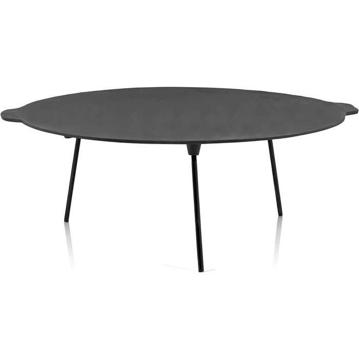 Чавунна сковорода-гриль 60 см. на 3 ніжках BBQ-Toro