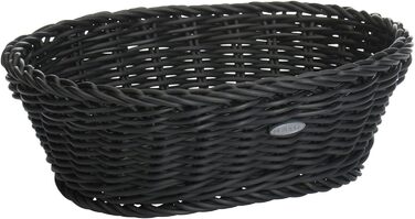 Багатоцільовий кошик 32 x 23 x 7 см, синтетичне волокно, (чорний, маленький) Saleen