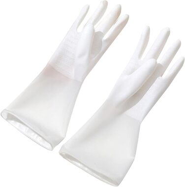 Рукавички для миття посуду 1 пара розмір L 110 x 80 x 38 см Jwthee