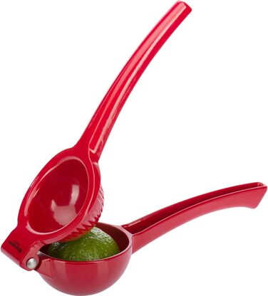 Соковижималка Westmark/Соковижималка для апельсинів/фруктів/цитрусових, алюміній, безпечна для харчових продуктів з покриттям/пластик, Limona, 50002260, 237 x 116 x 69 мм (червоний)