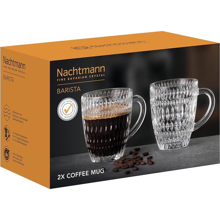 Набір кавових кухлів 392 мл, 2 предмети, Ethno Barista Nachtmann