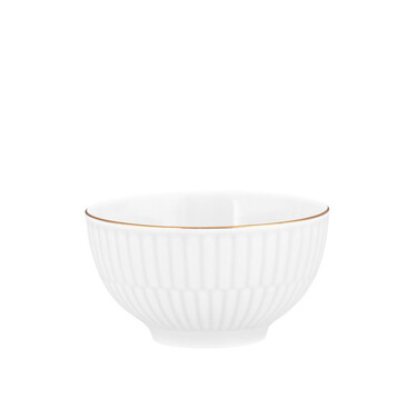 Пиала для соуса 0,14 л, белая с золотистым ободком Amina Goldrand Seltmann Weiden