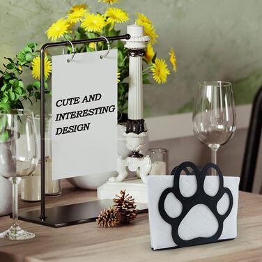 Держатель для салфеток черный cersaty