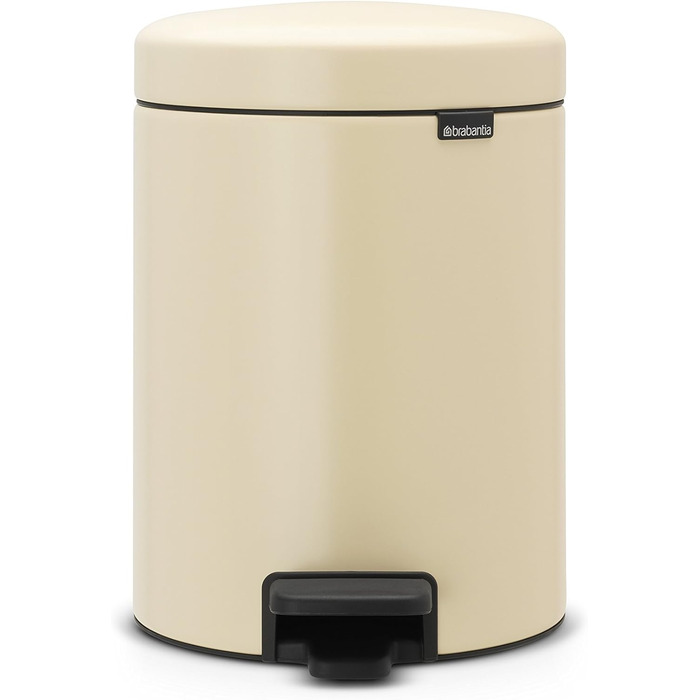 Сміттєвий бак з педаллю 5 л безшумний мигдальний NewIcon Brabantia