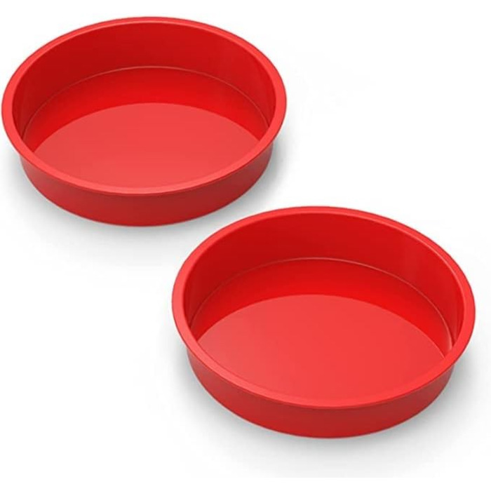 Силіконові круглі форми для випічки 24 см 2 шт. SILIVO