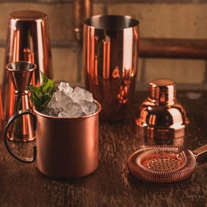 Кухоль металевий 500 мл, мідне покриття, Straight Mugs, GenWare